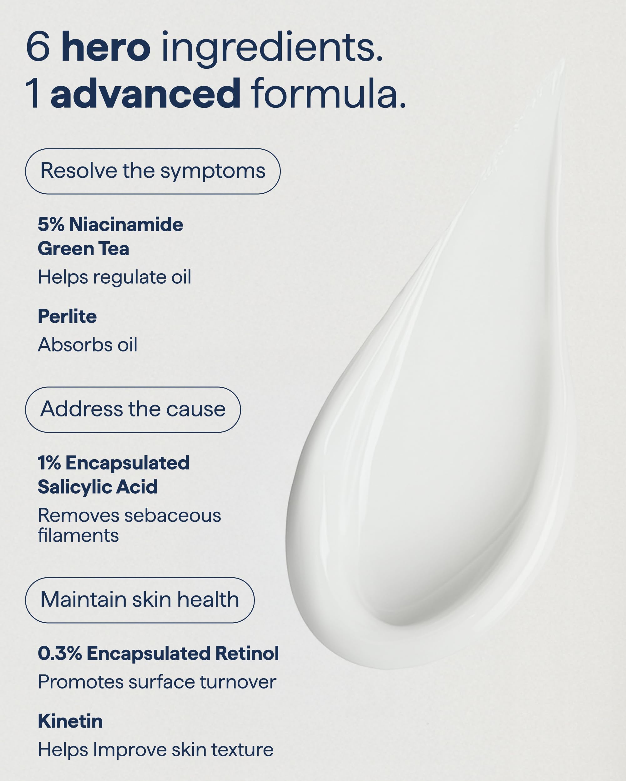 Remedy Science Pore Size Serum encapsulated retinol detail for gentle turnover