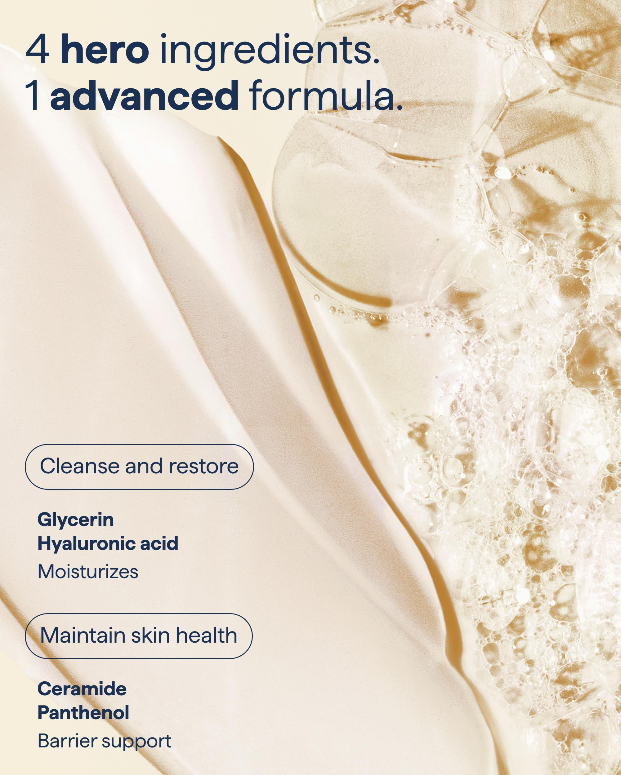 Remedy Science cleanser in shower setup for daily use and balanced skin