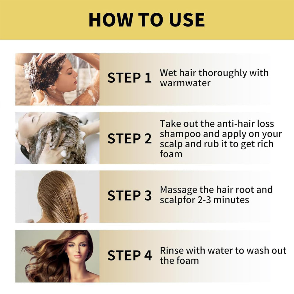 Remimpi Anti Hair Loss Shampoo suitable for all hair types with balanced care.