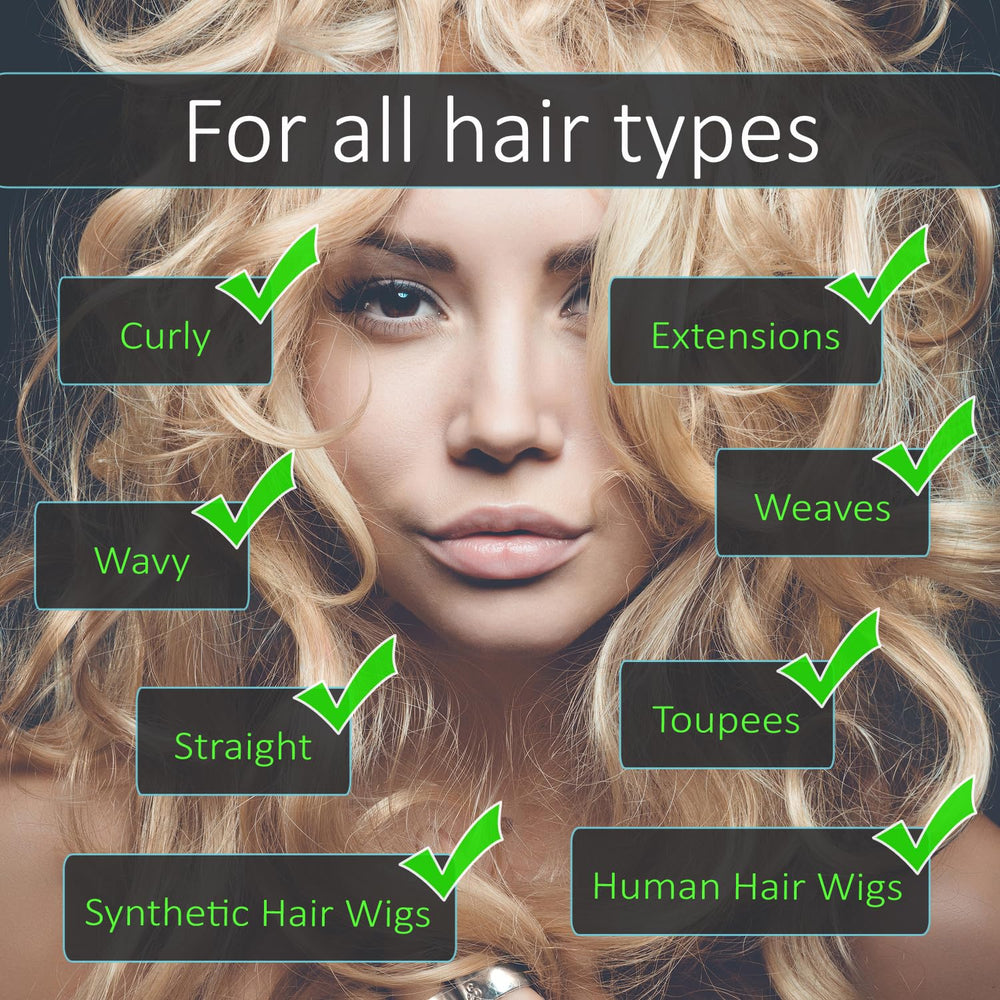 BlueMax protective sealer graphic indicating enhanced protection for hair systems.