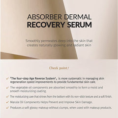 Renecell plant derived oil essence emphasizes gentle skin penetration and hydration.