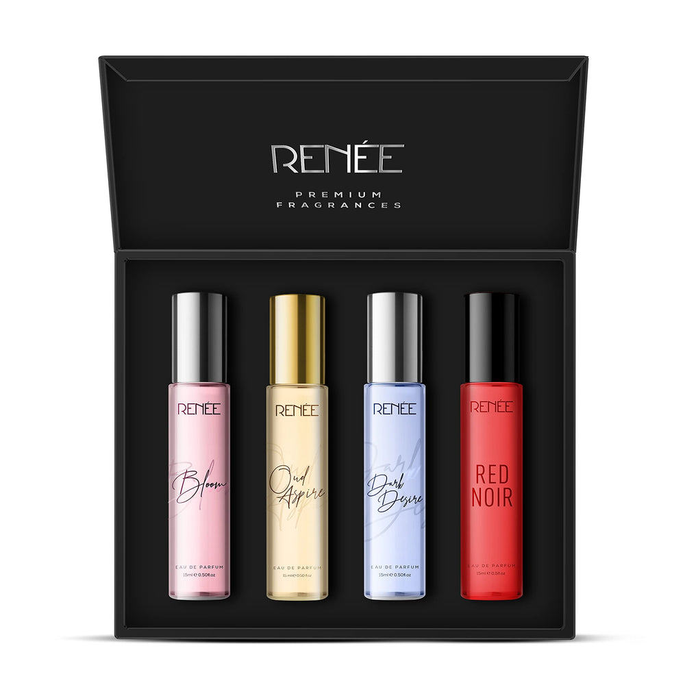 Renee Bloom bottle pour highlights floral freshness for everyday wear.