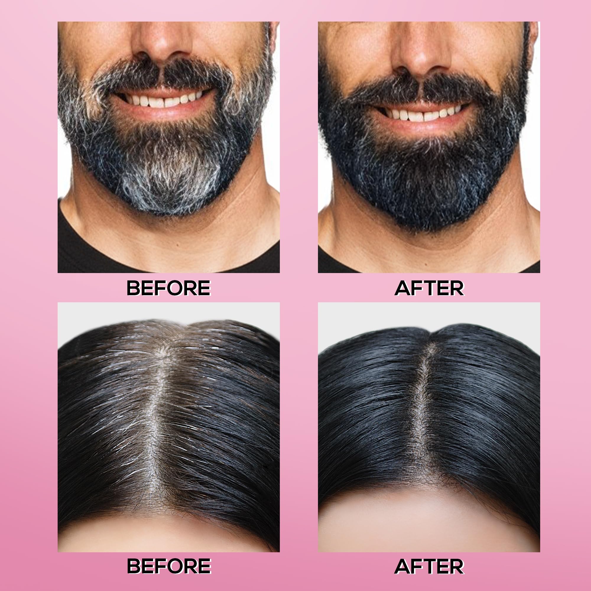 RENÉE Cover-Up Hair Powder comes in a compact 4 g jar for portability.