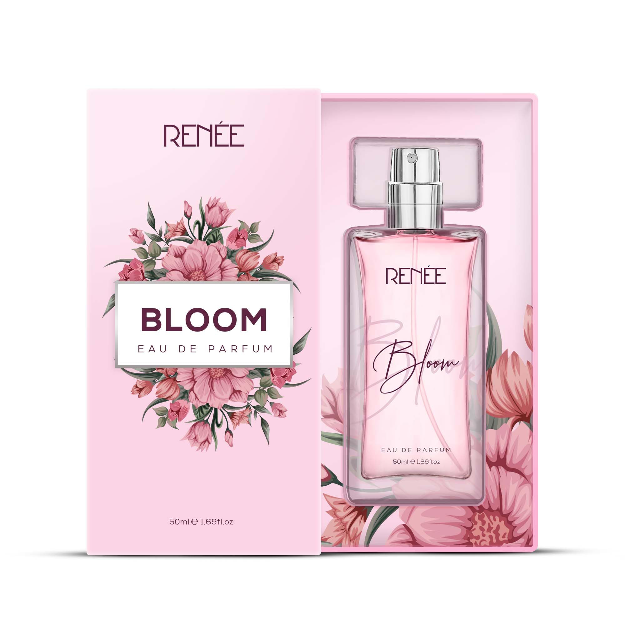 Renee Bloom 50ml perfume bottle, elegant design for everyday wear.