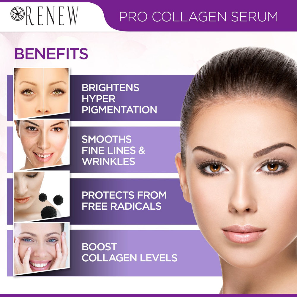 Detail shot of serum on skin showing even tone improvement.