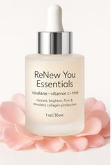 ReNew You Essentials rose oil absorption shows quick, non-greasy hydration.