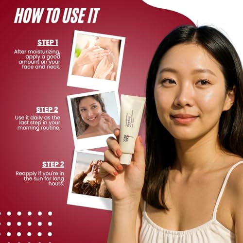 Renforcer Relief Sun rice extract and probiotics focus suggests soothing, balanced skin benefits.