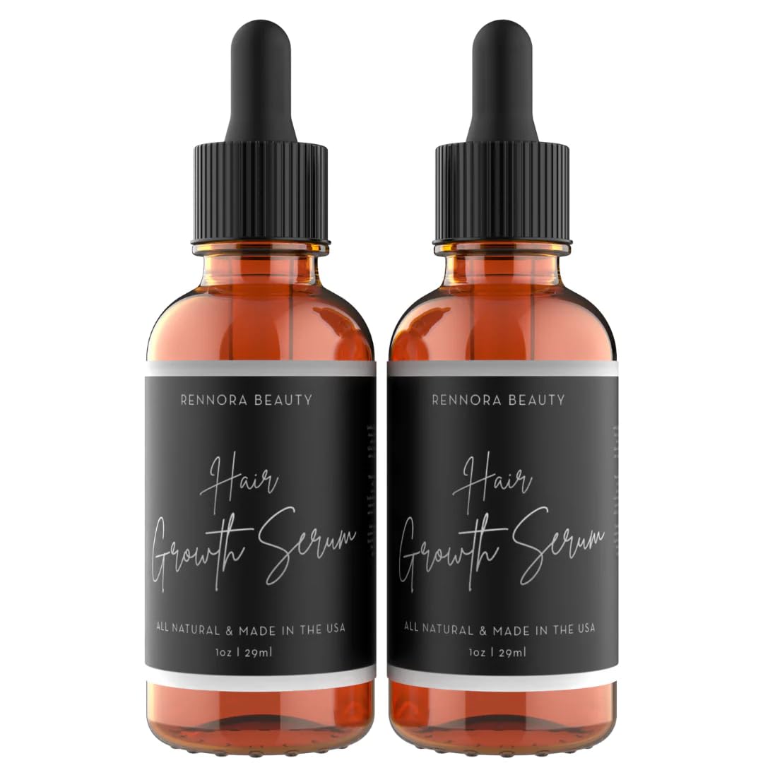 Rennora Beauty Hair Growth Serum bottle ready for daily scalp care