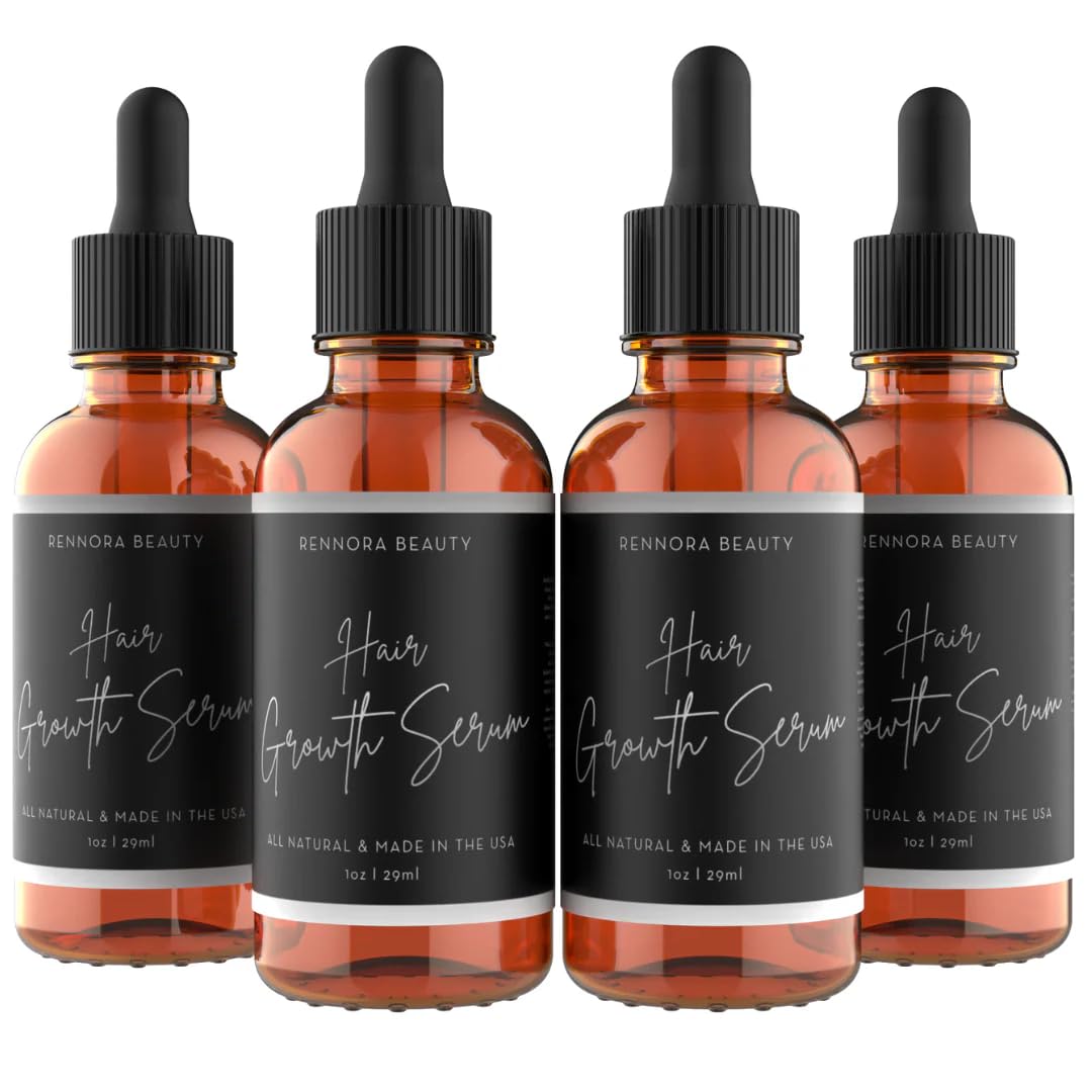 Rennora Beauty Hair Growth Serum bottle for daily scalp application