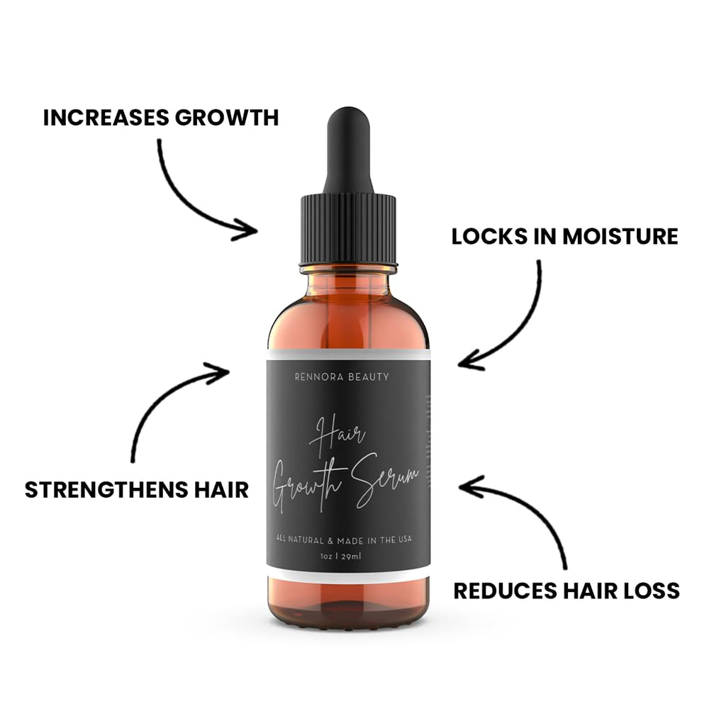 Close-up of Rennora Beauty organic herbs blend for scalp health