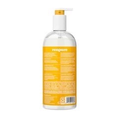 Renpure conditioner pump top emphasizing easy dispensing and clean packaging