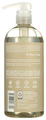 RENPURE Restorative Hemp Oil Shampoo bottle pour showing easy dispensing during shower