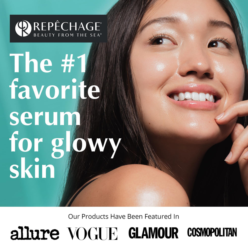 Repechage C Serum ingredients with seaweed and vitamins nourish skin.