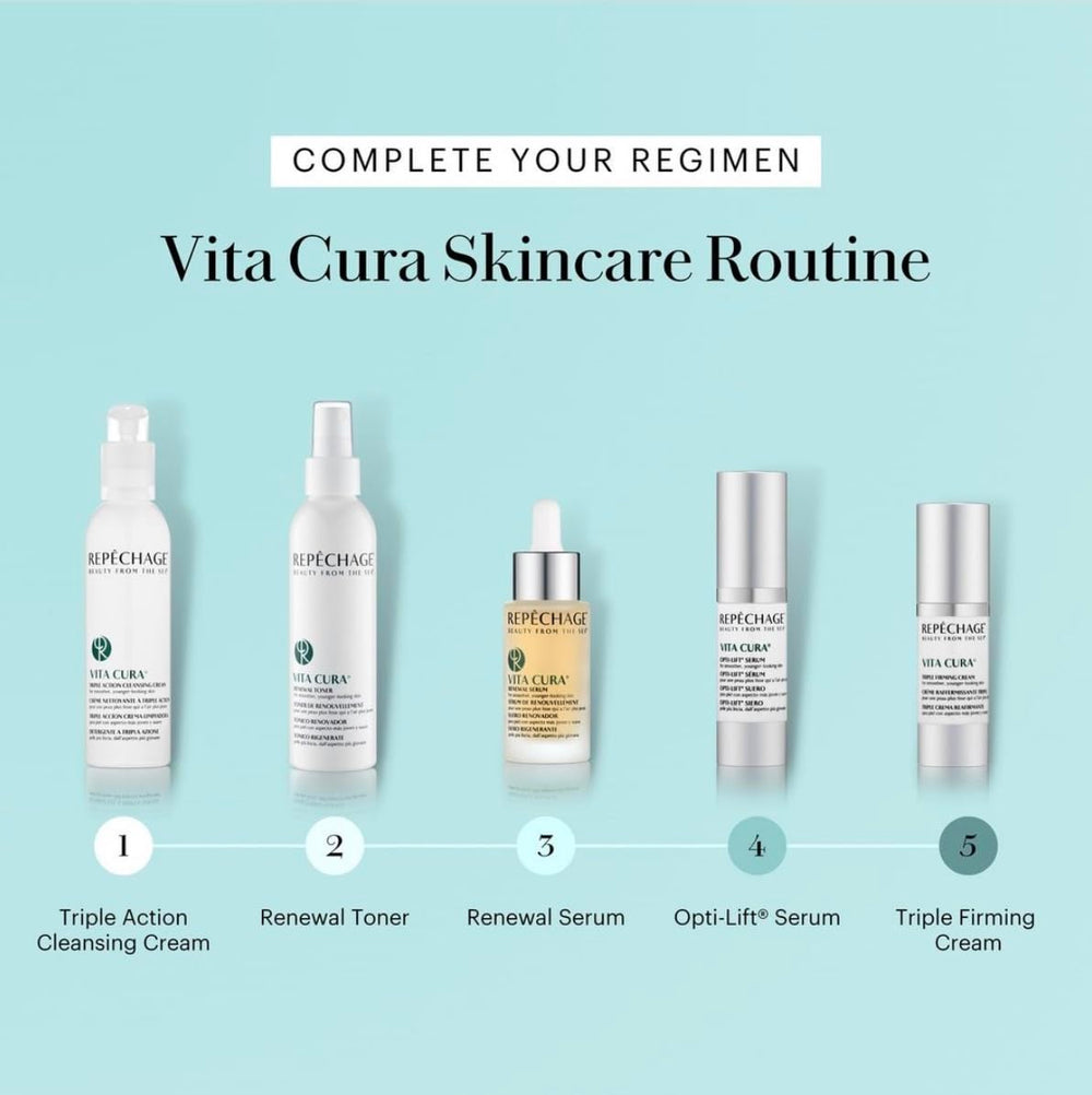 Repechage Vita Cura Opti-Lift Serum lightweight texture on skin