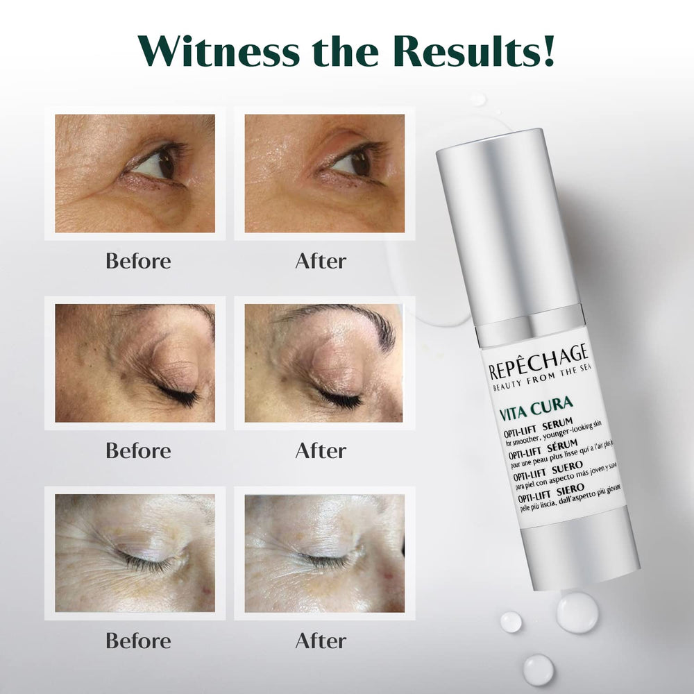 Repechage Vita Cura Opti-Lift Serum sea botanical blend nourishes skin