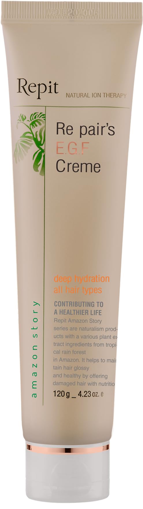 Repit EGF Hair Repair Creme 120g jar nourishes all hair types with moisture and shine.