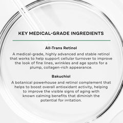 Replenix Anti-Aging Serum texture swatch reveals a dry, fast absorbing formula