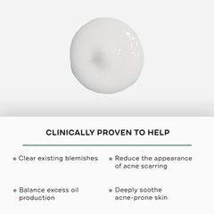 Replenix benzoyl peroxide gel spot application demonstrates quick, precise application to pimples