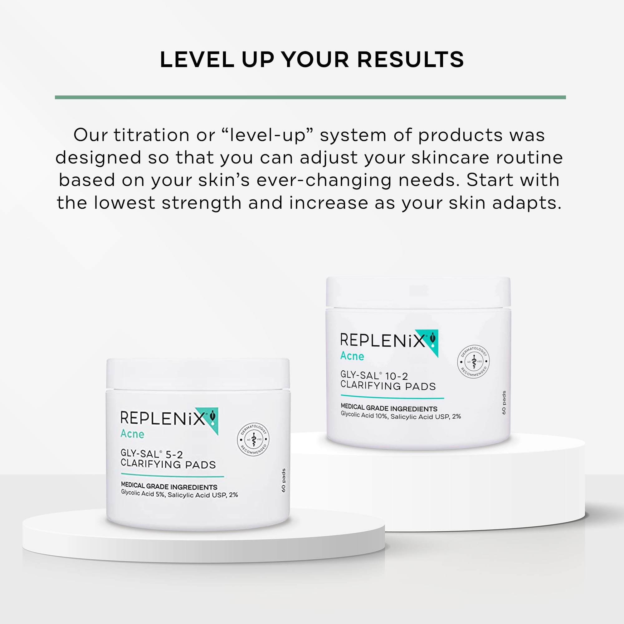 Application wipe image demonstrating convenient no-rinse skincare routine.