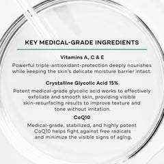 Replenix Glycolic Acid 15% arm application demonstrates targeted smoothing.