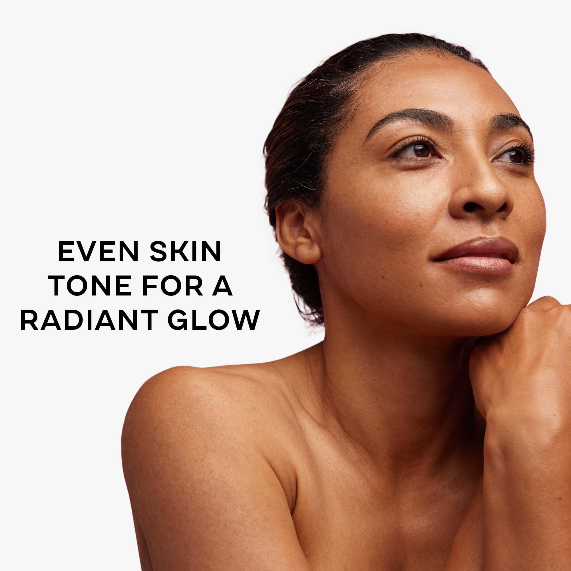 Close-up of applying Replenix cleanser on wet skin with a light massage.