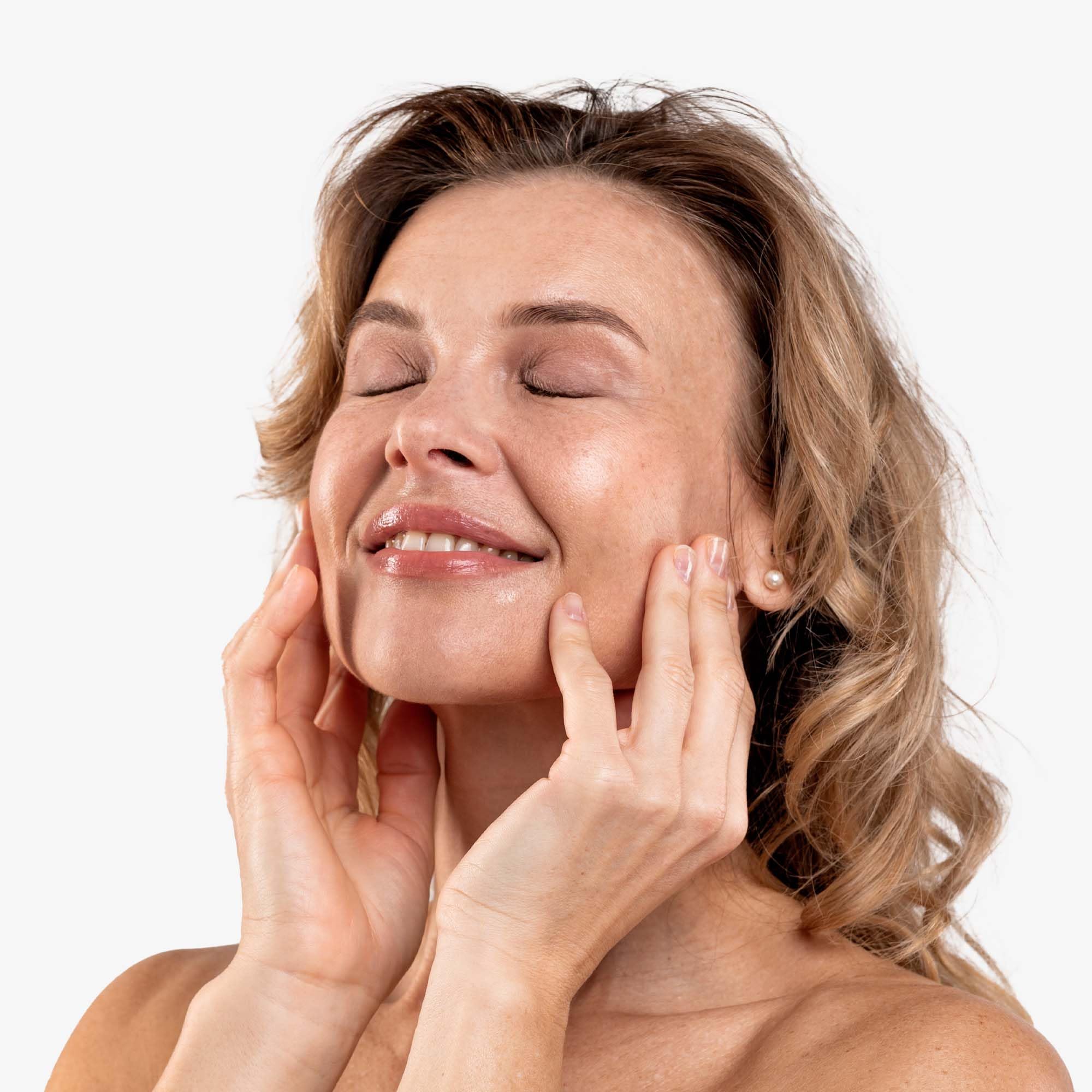 Replenix Pure Hydration serum application on clean skin for daily use