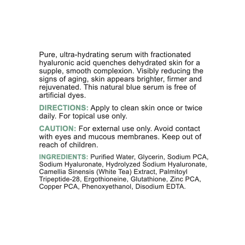 Replenix Pure Hydration serum packaging mockup communicates clinical quality