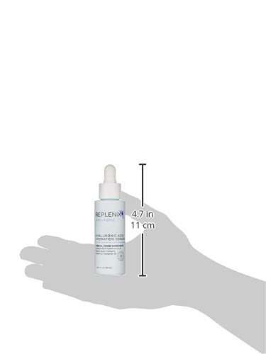 Replenix Pure Hydration serum routine on bathroom counter for daily care
