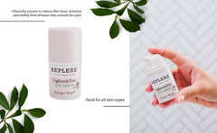 Replere Renew & Firm Eye Serum pump-dispense for quick, precise application