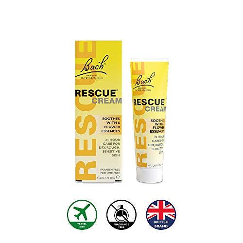 RESCUE Cream application on hand ready to soothe daily