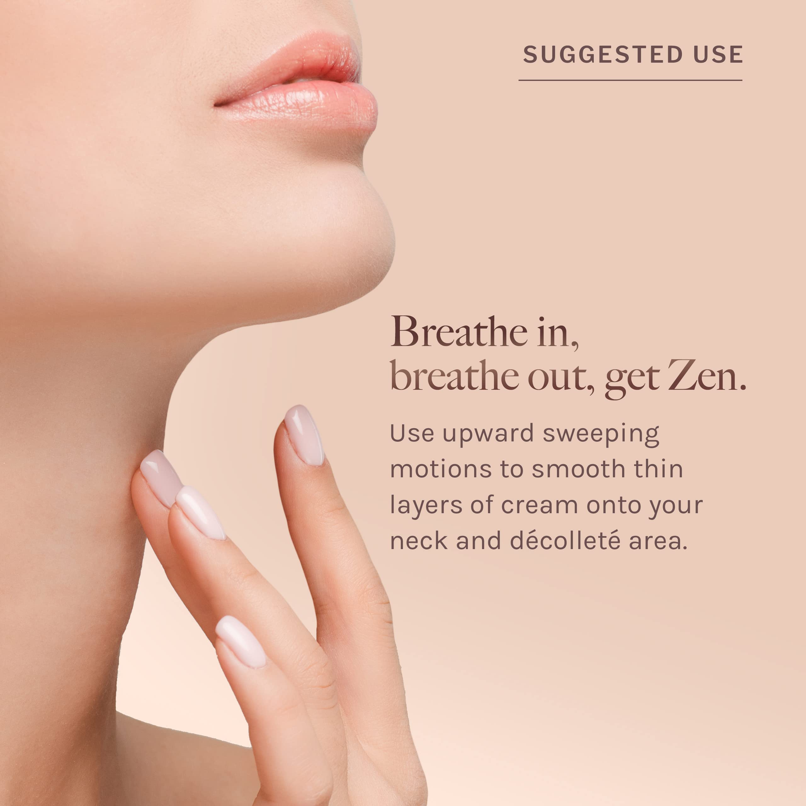 Spa-like lifestyle scene suggesting daily morning and night use