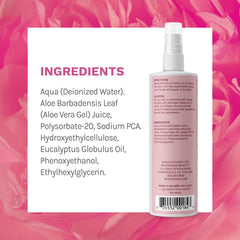 Reserveage Na-PCA Spray mist application for quick hydration with aloe vera