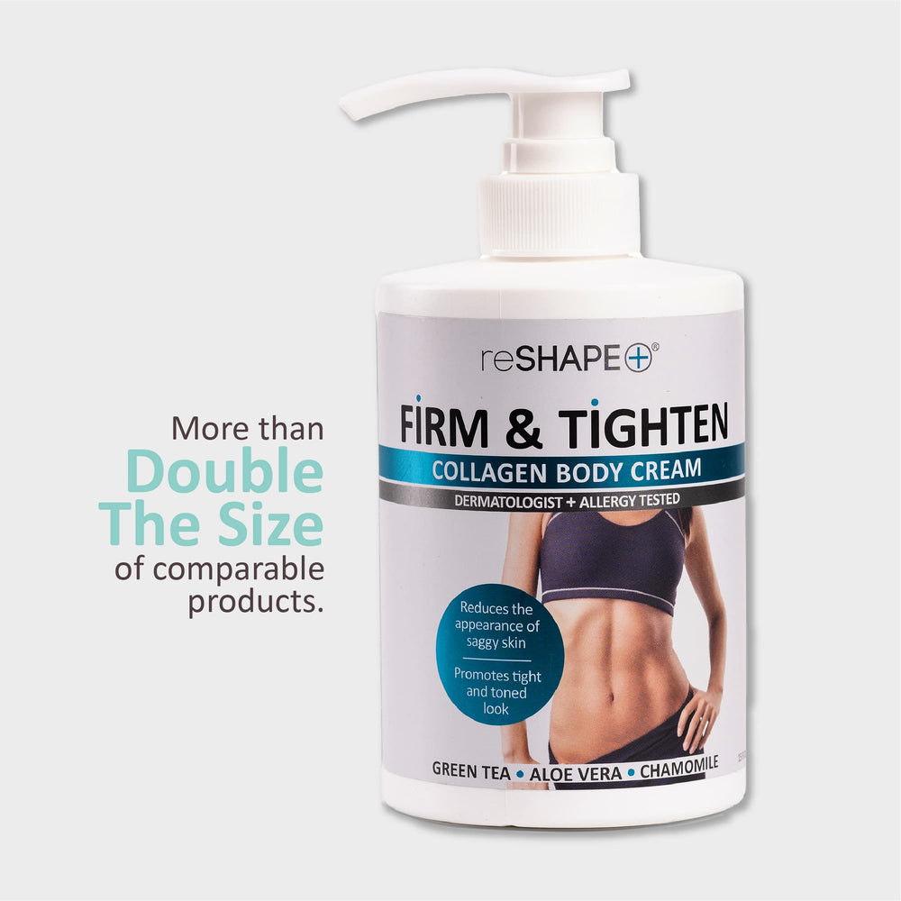 Reshape+ Chamomile Soothing helps calm irritation after application.