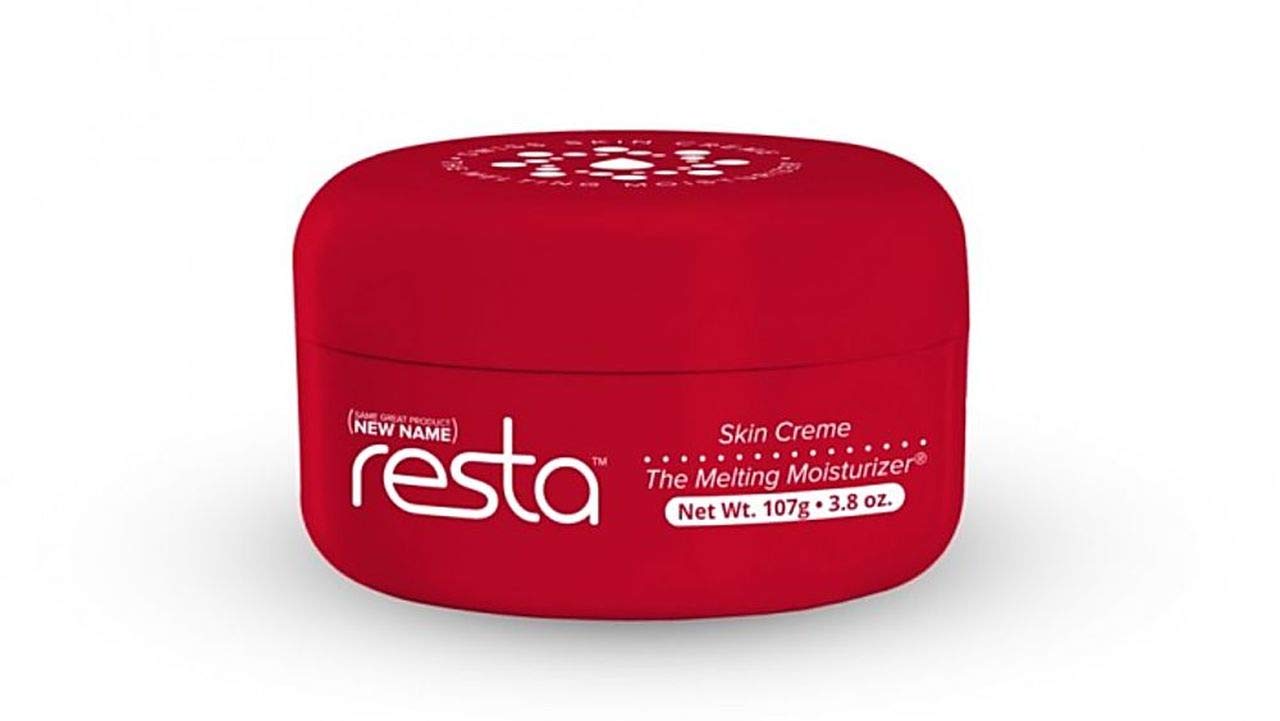 Resta Creme Moisturizer unscented bottle hydrates sensitive skin for daily comfort