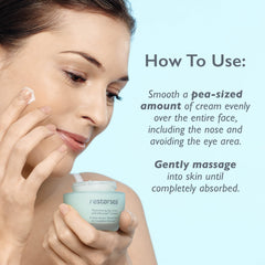 Restorsea Rejuvenating Day Cream packaging box on display highlighting Vibransea Complex