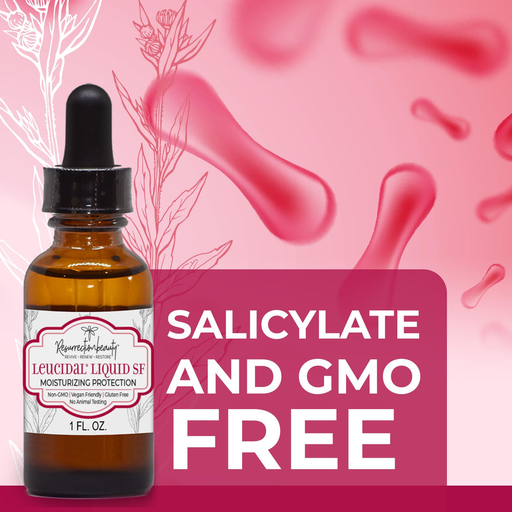 RESURRECTIONbeauty Leucidal Liquid SF cosmetic formulation suitable for various products