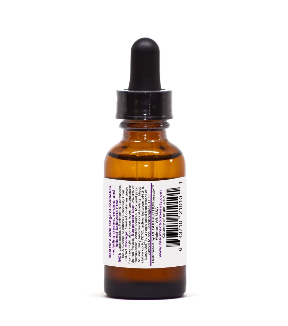 RESURRECTIONbeauty Leucidal SF Complete ecocert-certified organic ingredient