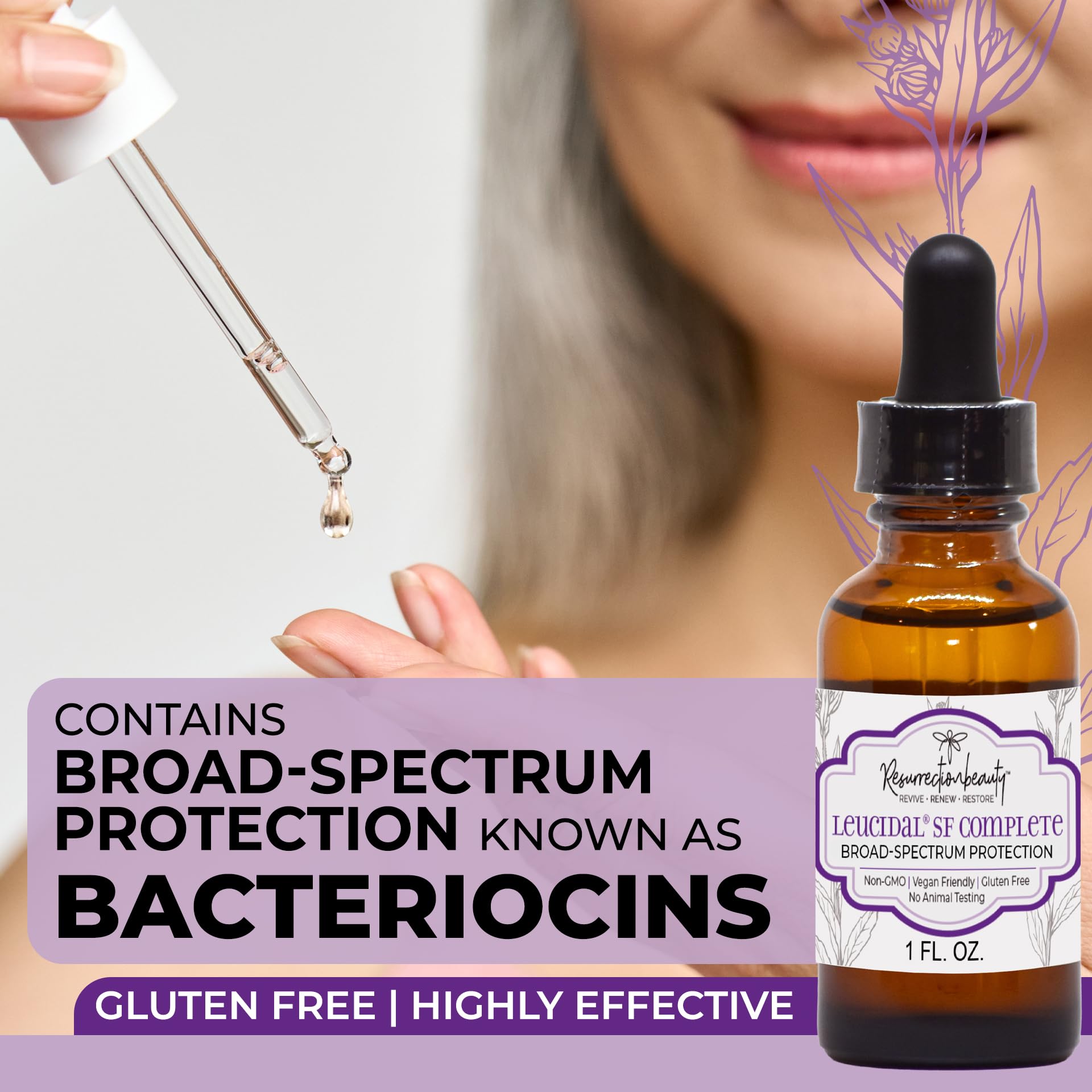 RESURRECTIONbeauty Leucidal SF Complete works with hyaluronic acid gels