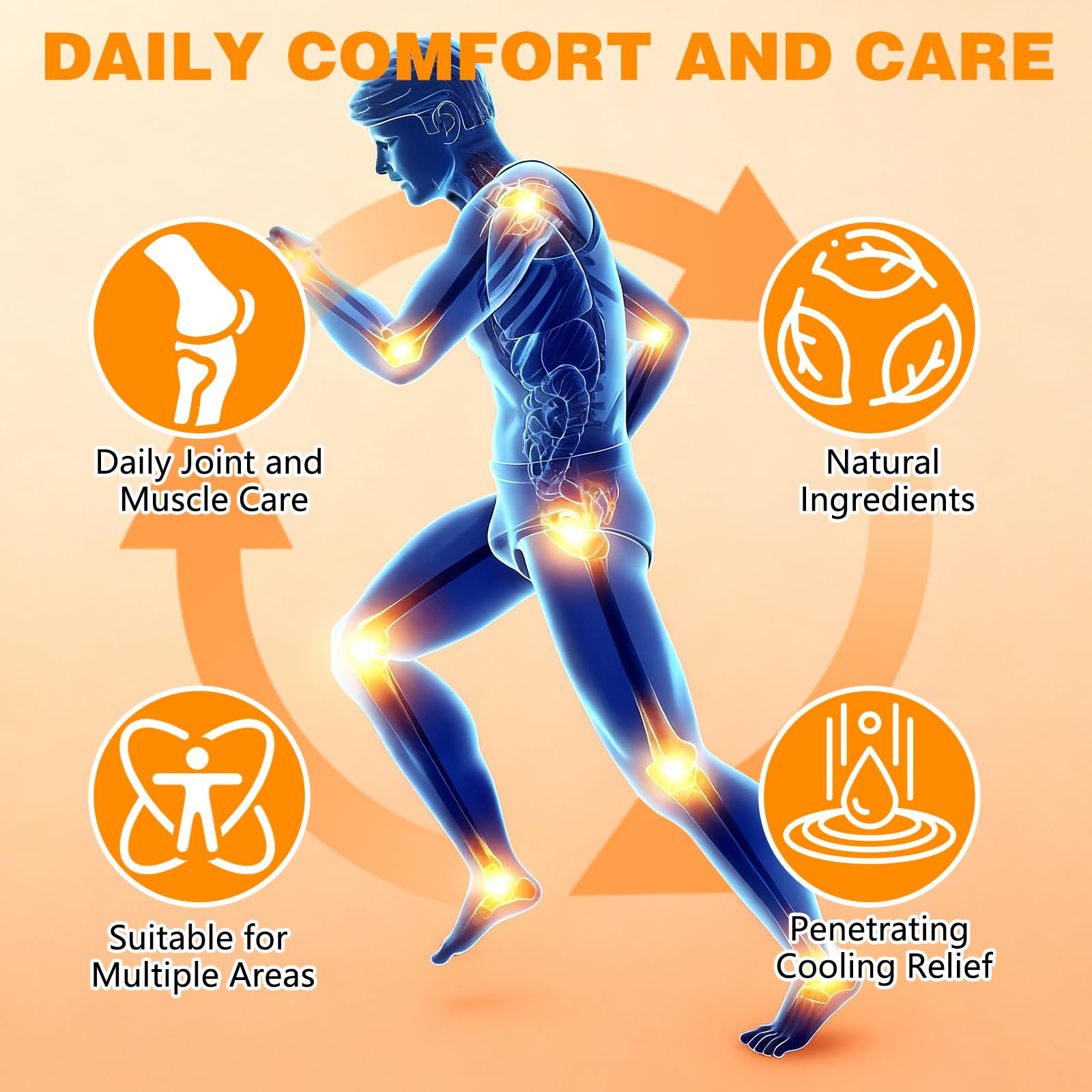 Retigazo Neuro Balm during massage session demonstrates quick absorption.
