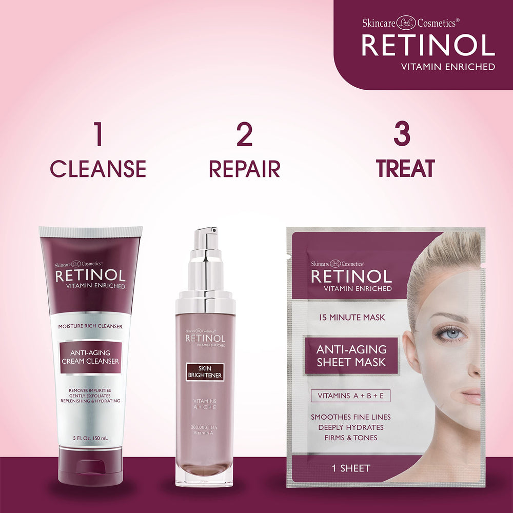 LIVAURA Retinol with hydrolyzed collagen for firmer feel.