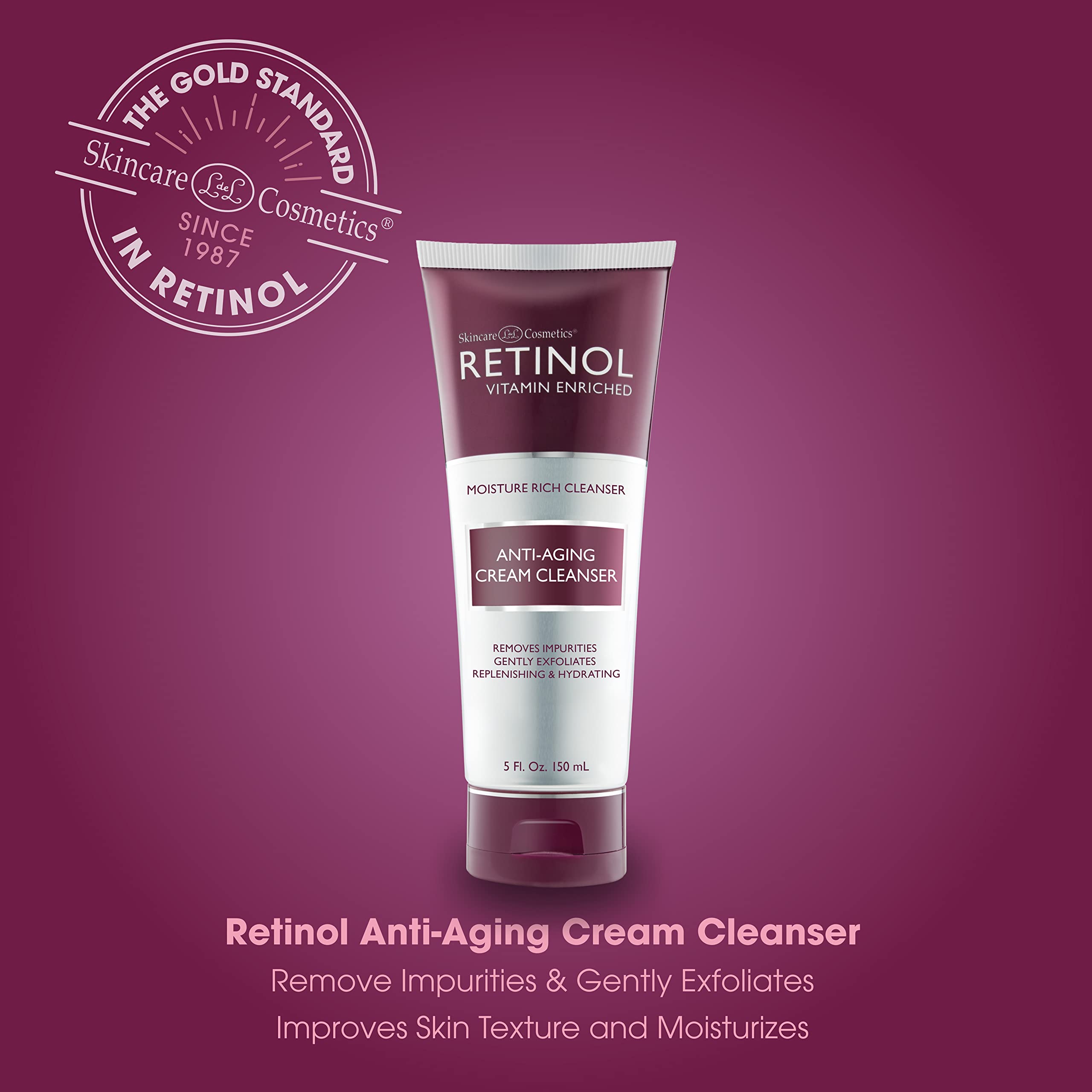 Rinsing the LIVAURA cleanser under water for a refreshing feel.