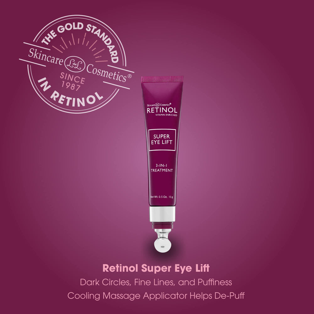 LIVAURA cooling massage applicator ready to de-puff the eye area.