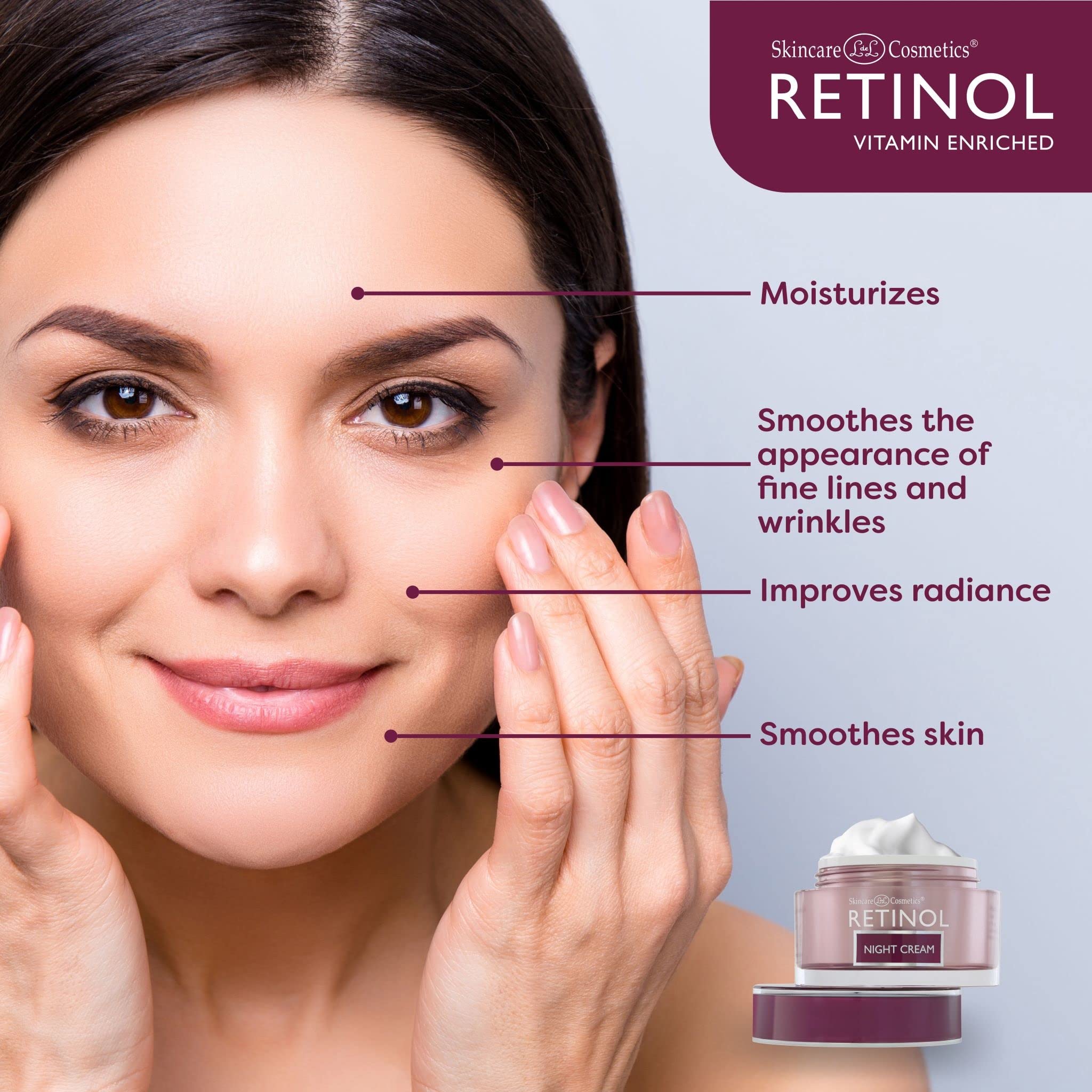 LIVAURA Night Cream spread on skin demonstrates quick absorption