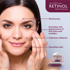 LIVAURA Night Cream spread on skin demonstrates quick absorption