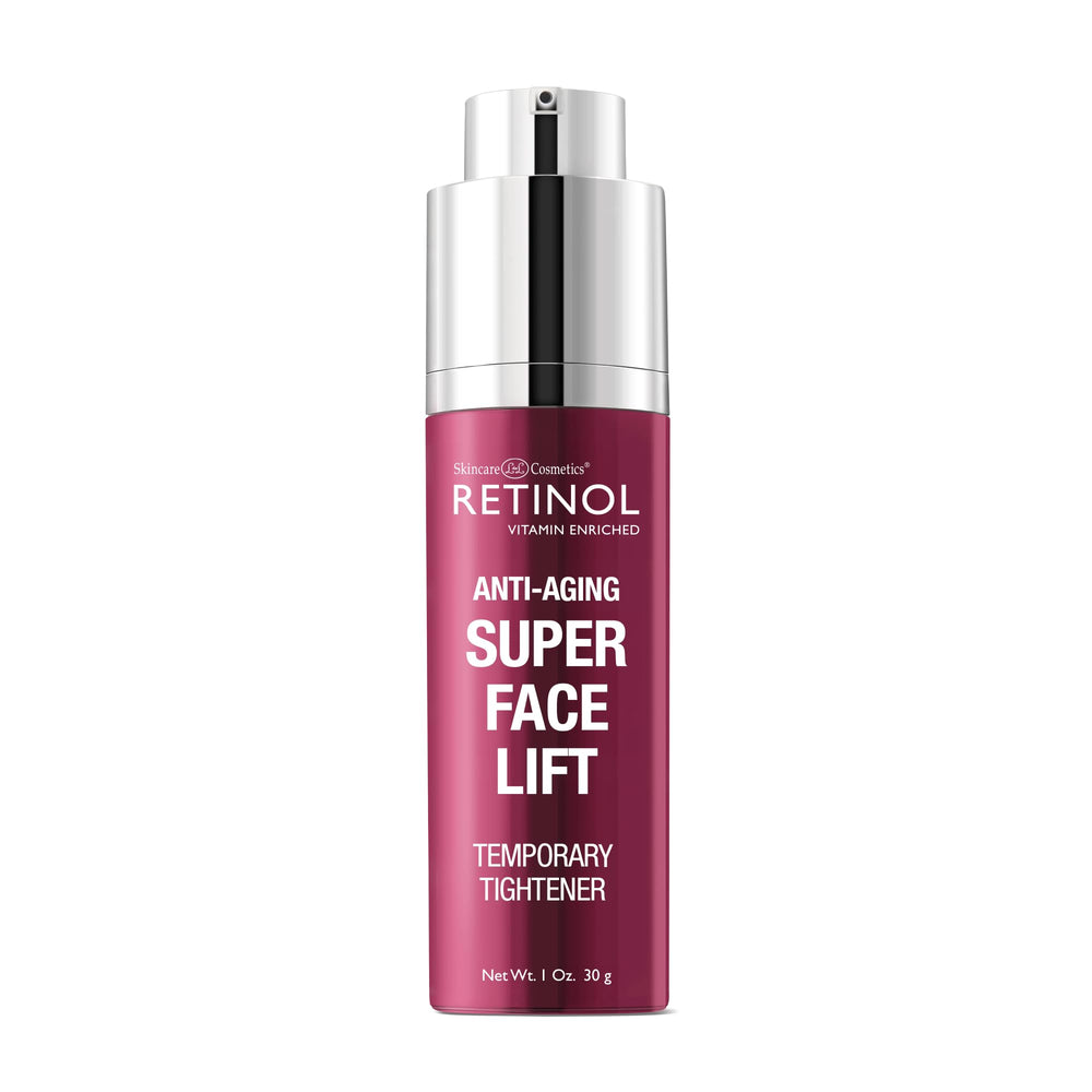 LIVAURA Retinol Super Face Lift being applied on the face for a firmer look.