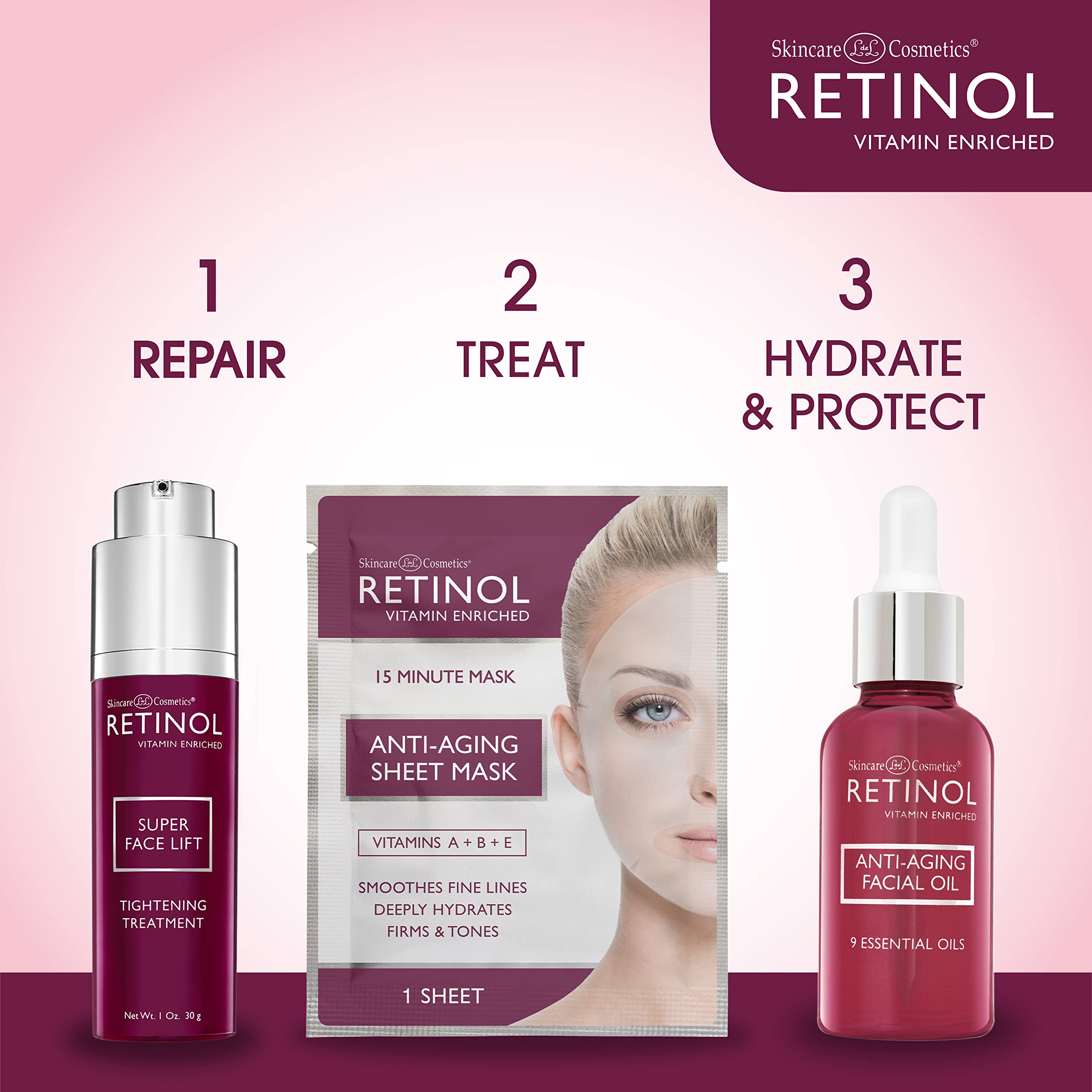 LIVAURA Retinol Super Face Lift texture close-up shows refined surface.
