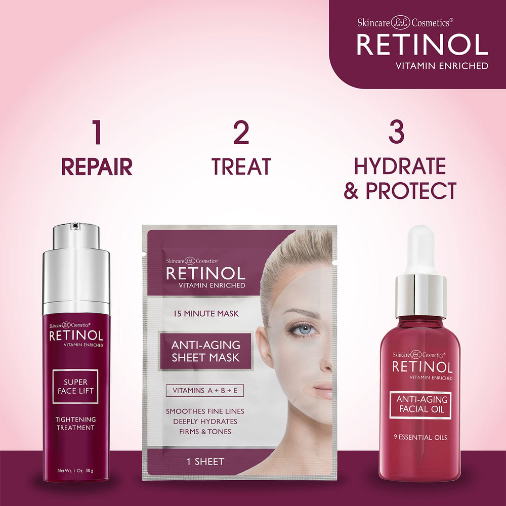 LIVAURA Retinol Super Face Lift texture close-up shows refined surface.