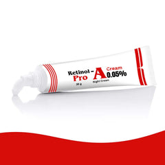 Retinol Pro Night Cream 0.05% jar closeup for gentle nightly care