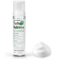 RetroDeco Tattoo Bubbles bottle pour for gentle aftercare