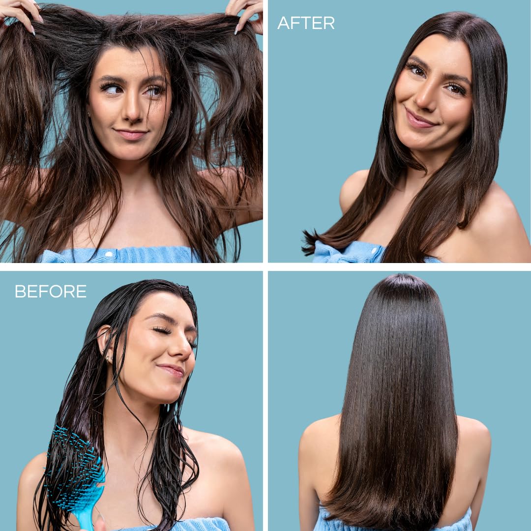 Rev320 multi-use-wet-dry-hair enables detangling and smoothing.